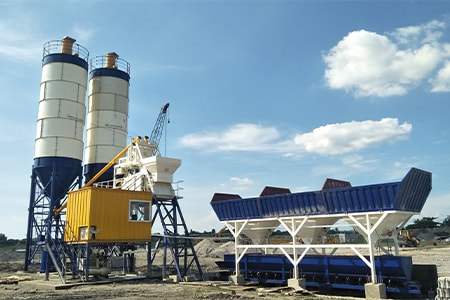 <b>Skip hoist type Concrete Batching Plant</b>