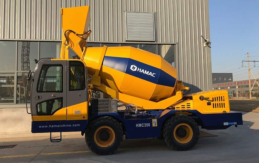 HMC350 Self-loading Concrete Mixer