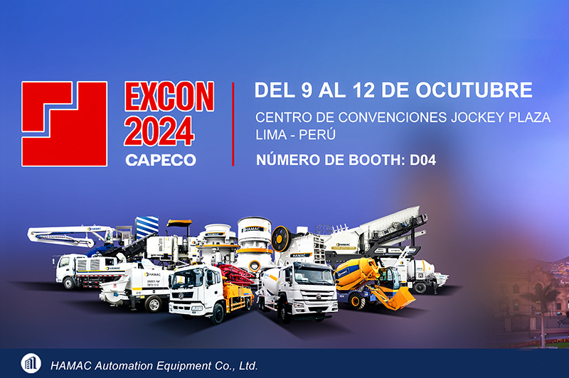 Invitation to Visit Us at EXCON 2024 - Peru's Premier Construction Exhibition