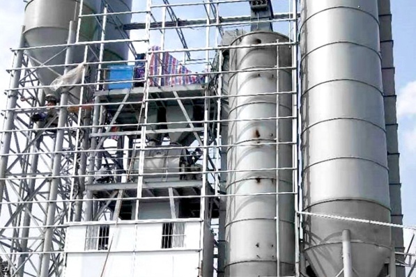 High-Efficiency 80 T/H Stepped Dry Mortar Plant for Urban Infrastructure in india