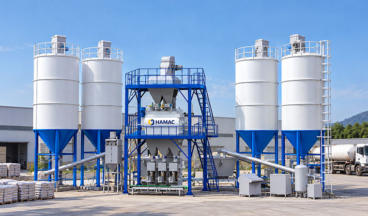 60-80 ton/h Dry Mortar Mixing Plant