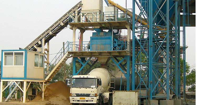 HZS75A Concrete Batching Plant