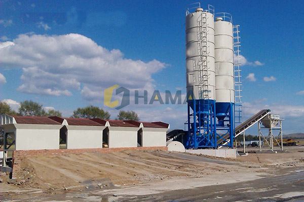 WEC600 Stabilized soil mixing plant in New Zealand