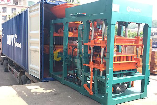 <b>QT6-15 Concrete Block Production Line Delivered to Europe</b>