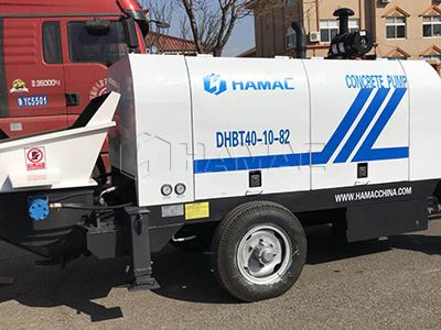 <b>Diesel Concrete Pump was delivered to Mauritius</b>