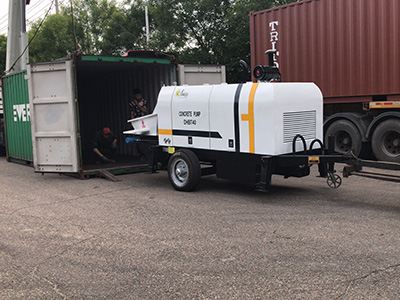 <b>DHBT40 Diesel Driven Concrete Pump Was Sent to South America on June 19th</b>
