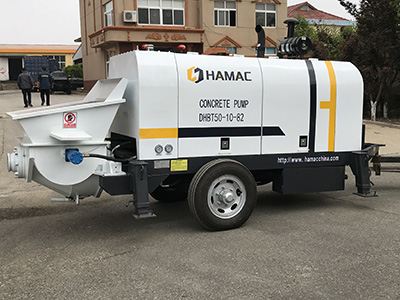 <b>Diesel Concrete Pump Delivered</b>