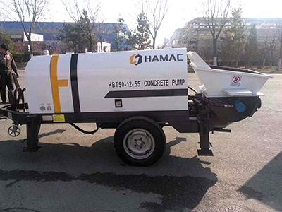<b>HBT50 Concrete Pump was delivered to South America </b>