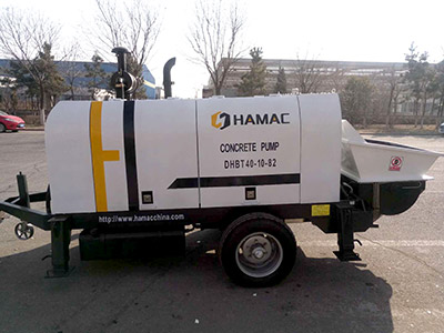 <b> Diesel Concrete Pump was delivered on 23th, January</b>