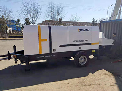 <b>DHBT60 Diesel Driven Concrete Pump was sent to East Timor on March 10th </b>