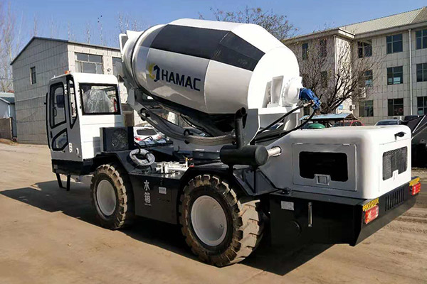 HMC400 Self-loading Concrete Mixer in Kiribati