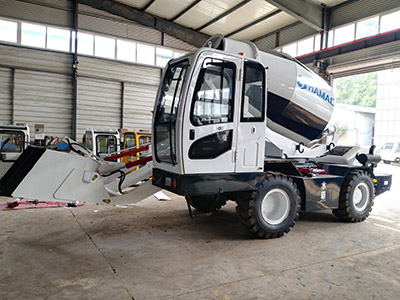 <b>3.5 m3 Self-loading Concrete Mixer Was Sent to Africa on June 26th</b>