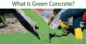 What is Green Concrete?