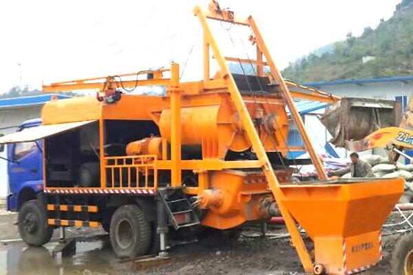 HBT25-L1 Concrete Mixer Pump in South Africa