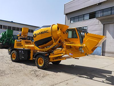 <b>HMC150 self loading concrete mixer and JZR350 diesel concrete mixer delivering to the Philippines</b>