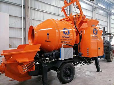 <b>Concrete mixer with pump were delivered to our client in Peru</b>