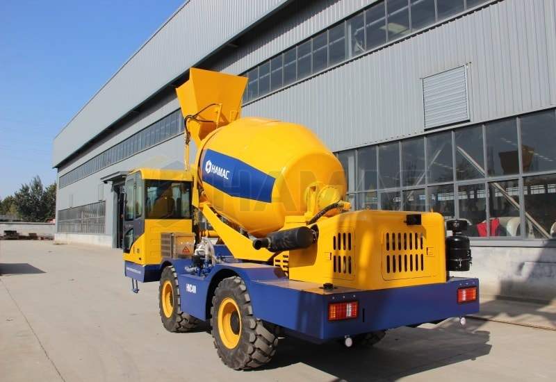 Self Loading Concrete Mixer —