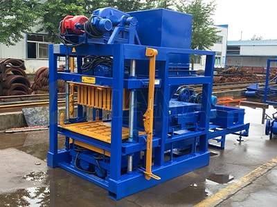 Semi automatic block making machine delivered