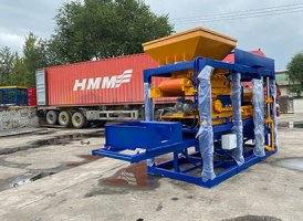 One complete concrete hollow block production line was delivered to THE PHILIPPINES