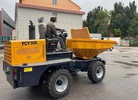 10 sets of 3&4 ton Dumper Truck were Delivered to Ecuador in June