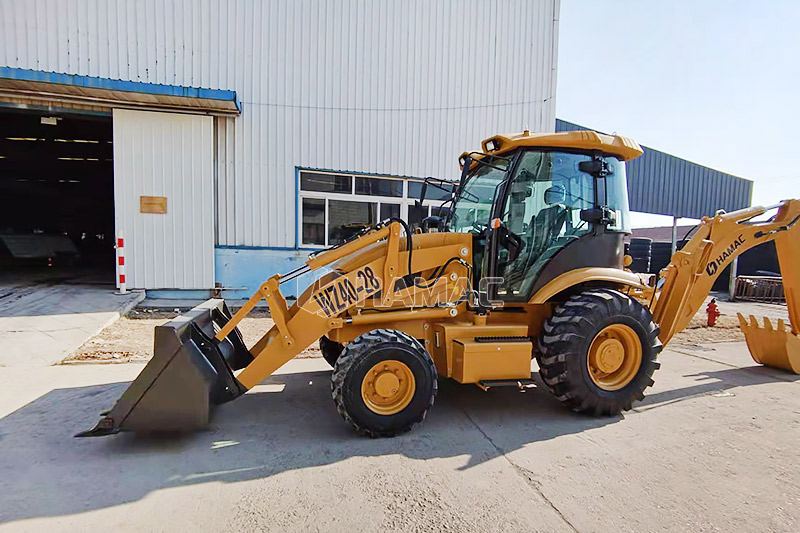 <b>WZ40-28 Backhoe Loader was delivered to Ghana</b>