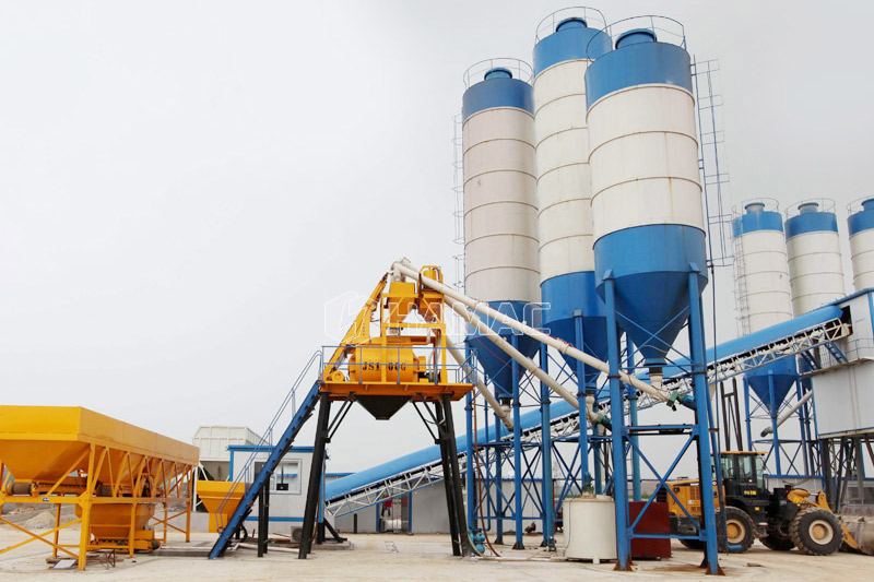 Stationary Type Concrete Batching Plant