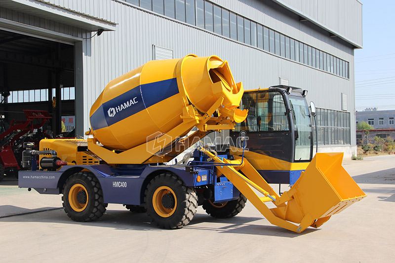 HMC350 3.5m3 Self-loading concrete mixer for sale