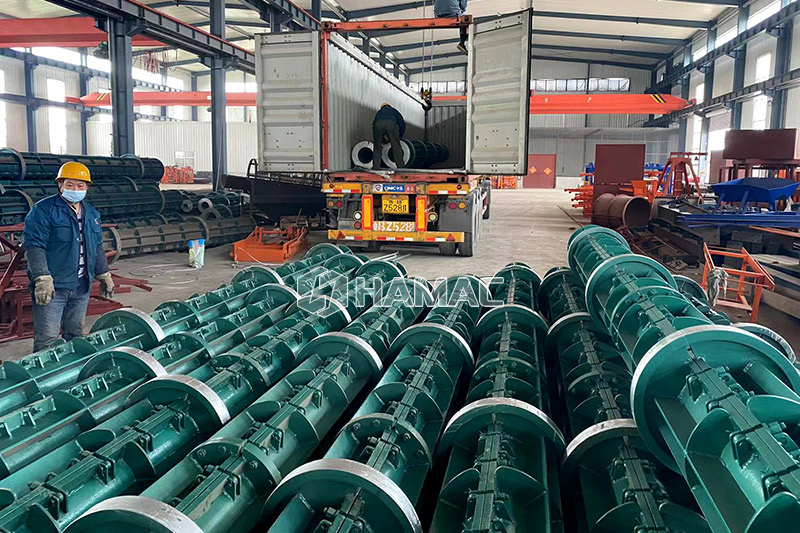 Precast Concrete Electric Poles Making Machine Manufacturing Plant