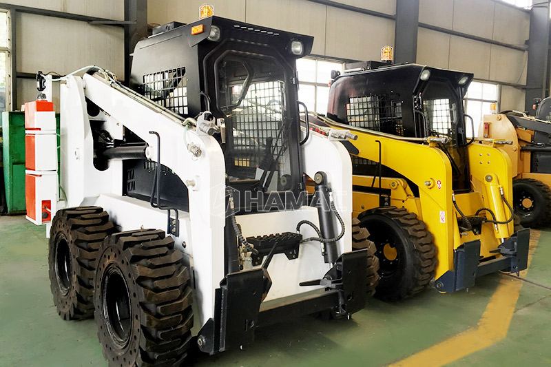 Application of skid steer loader in the construction field