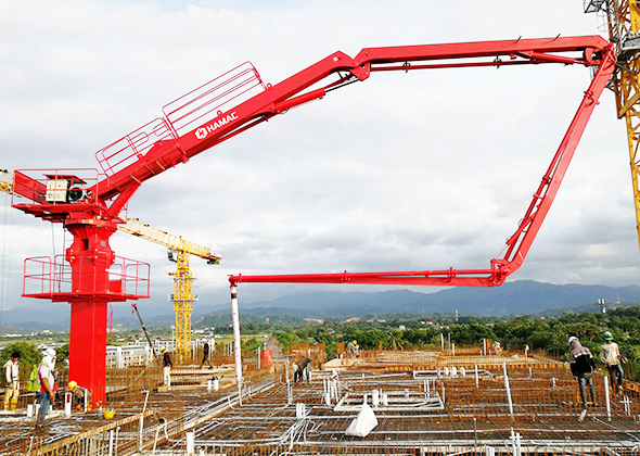 Spider Concrete Placing Boom