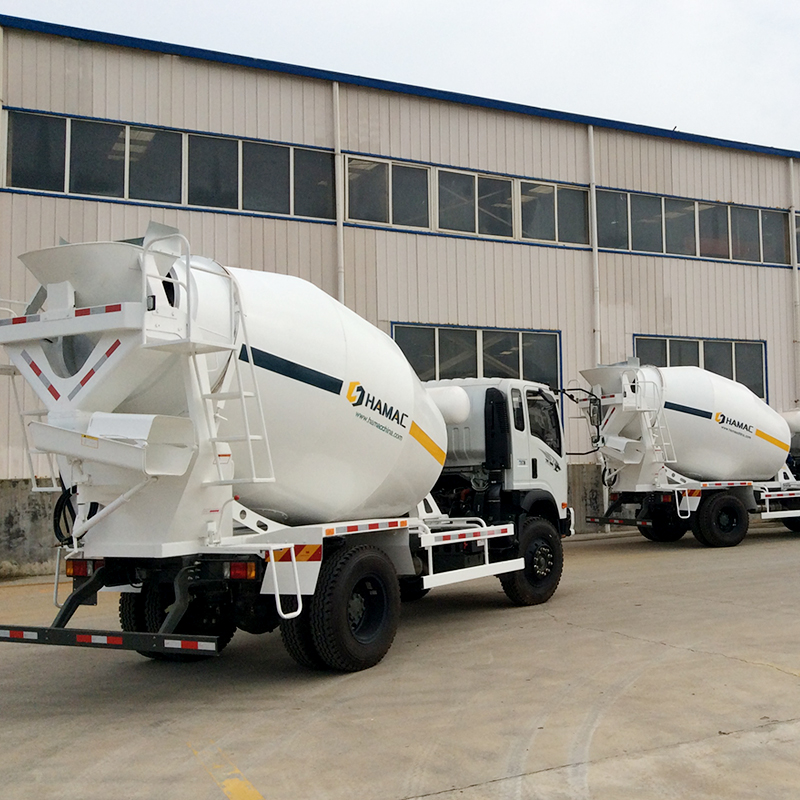 concrete mixer truck