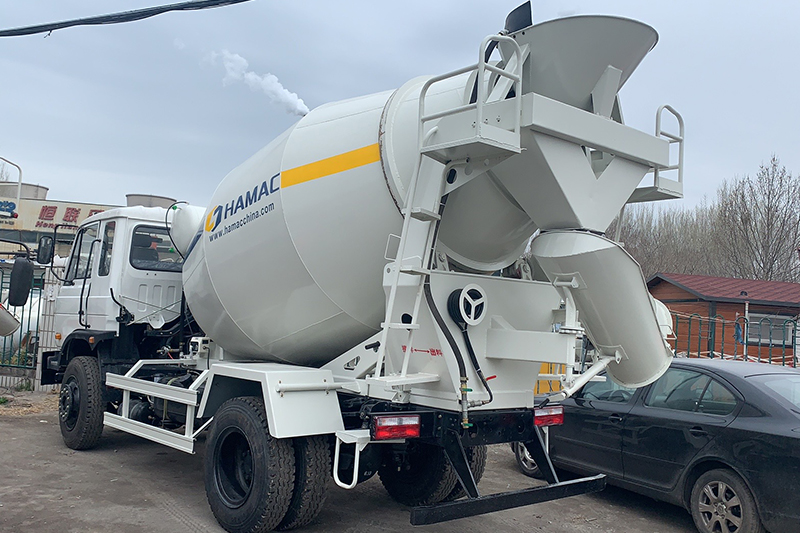 Concrete mixer truck