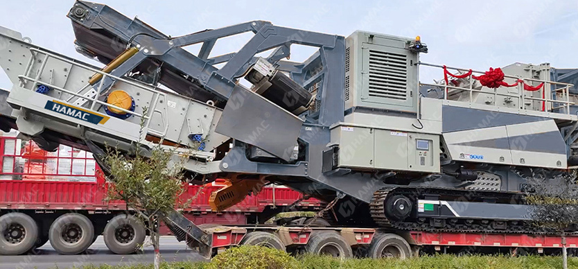 Tracked Impact Crusher Plant