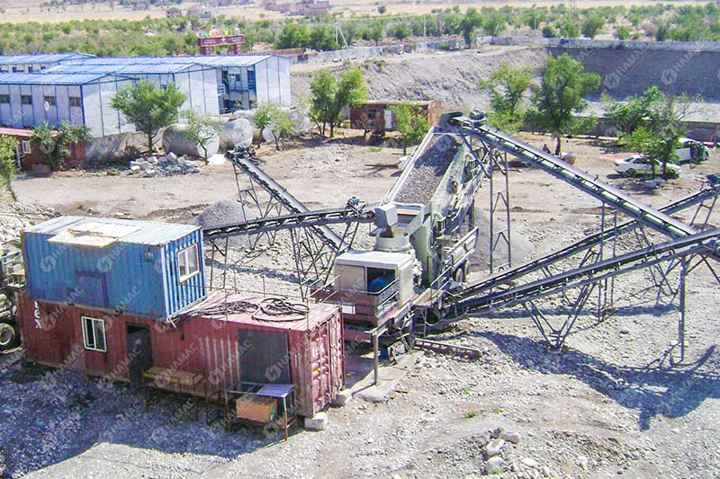 Mobile Cone Crusher Plant shipping pictures