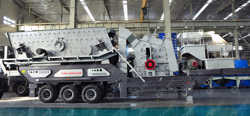 Mobile Impact Crusher Plant