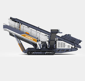 HAMAC Tracked Vibrating Screening Plant img
