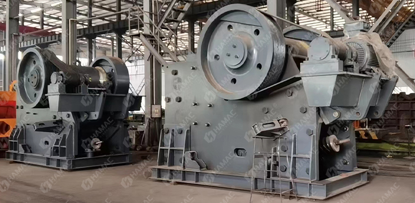The European type jaw crusher Integrated motor base