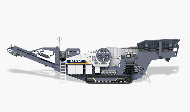 Tracked jaw Crusher Plant