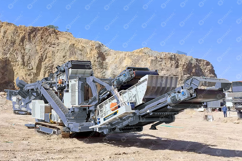 Tracked Cone Crusher Plant shipping pictures