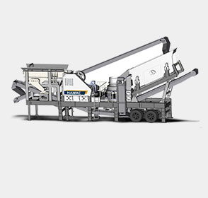 HAMAC Mobile 4 In 1 Crushing And Screening Plant img