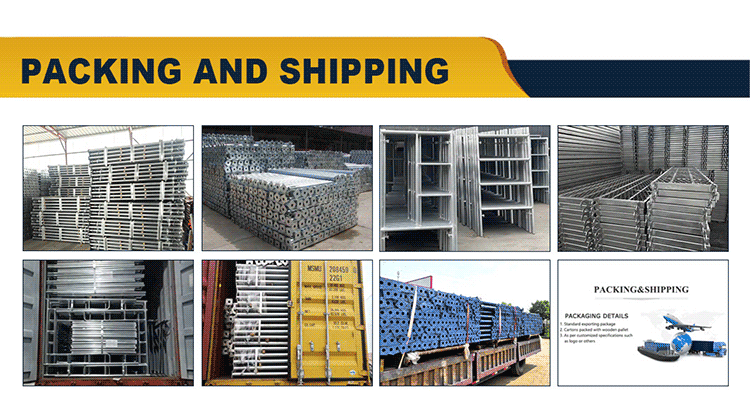 Steel Props shipping pictures