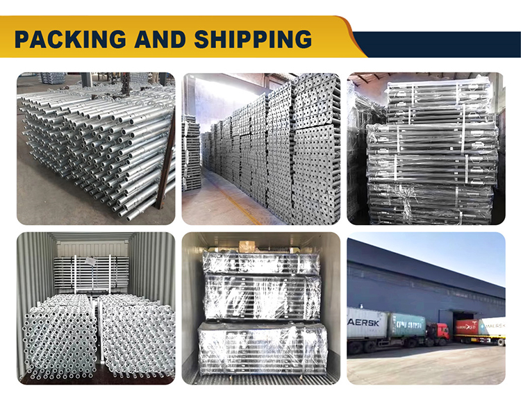 Scaffolding shipping pictures