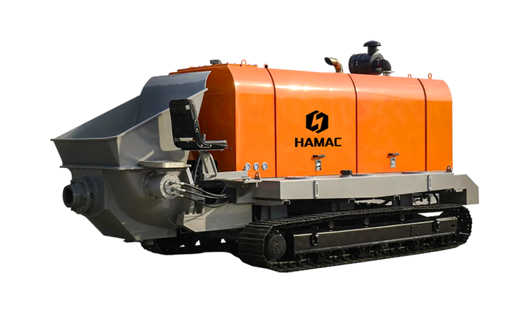 Crawler-Mounted Concrete Pumps