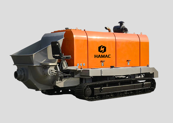 Crawler-Mounted Concrete Pumps