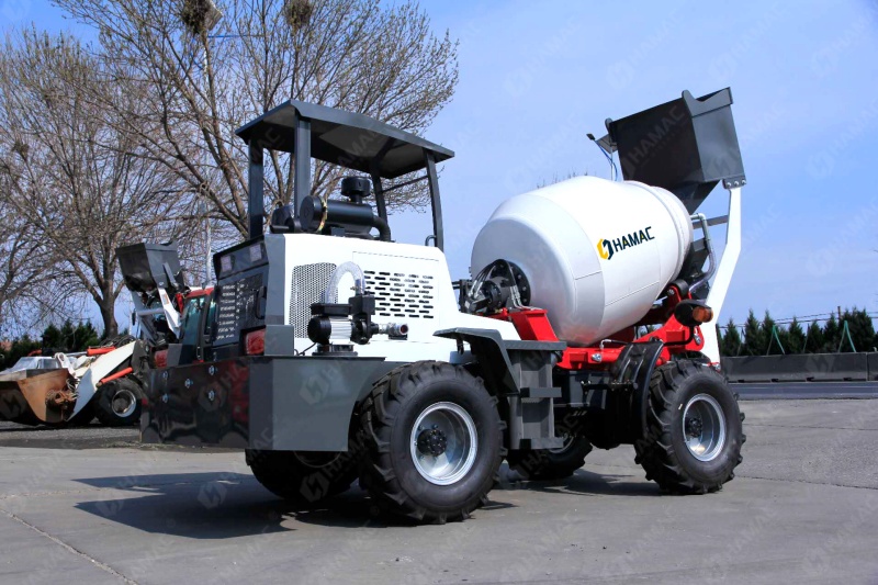 Urban Construction Innovation in Netherlands with Compact Mixer