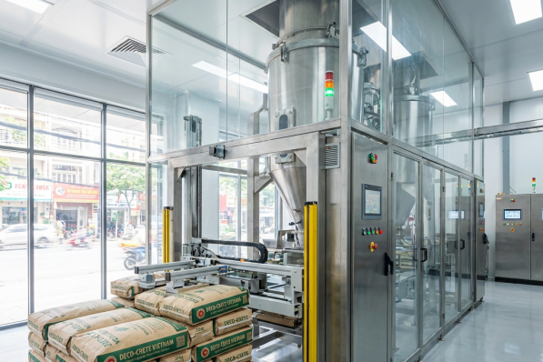 energy saving dry mortar plant