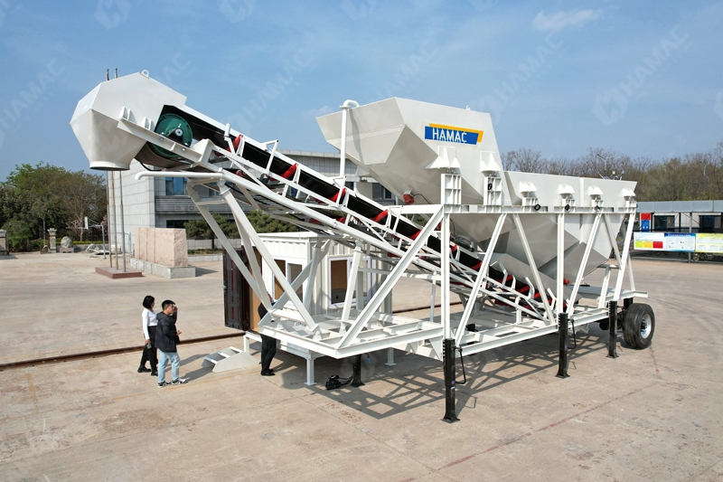 Efficiency on the Move: HAMAC HZM35 Dry Concrete Batching Plant Shipped to Nicaragua