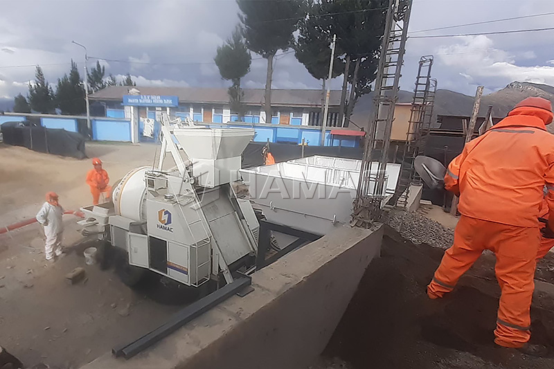 DHBT15 concrete mixer pump