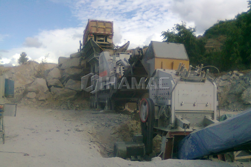 Impact crushing solution for Chile aggregate production