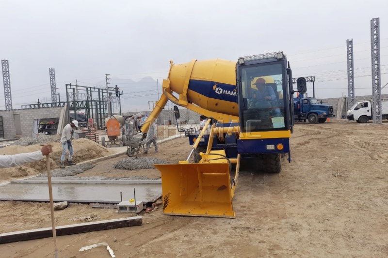 Self Loading Concrete Mixer Successfully Shipped to Nigeria